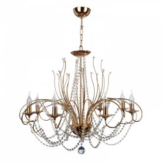 BenCrezo.Люстра потолочная классика с хрусталем B11042 / 8FGD WT - Интернет-магазин бытовой техники, вентиляции, гигиенического оборудования Энерготехника, Екатеринбург