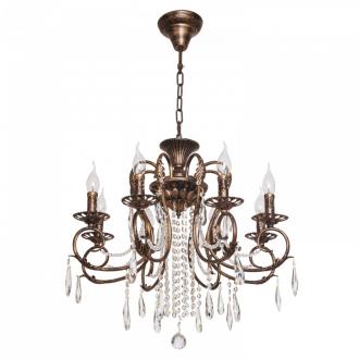 BenCrezo.Люстра потолочная классика с хрусталем B11048 / 8BG WT - Интернет-магазин бытовой техники, вентиляции, гигиенического оборудования Энерготехника, Екатеринбург