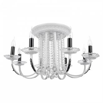 BenCrezo.Люстра потолочная классика с хрусталем B11062 / 6WT + BK - Интернет-магазин бытовой техники, вентиляции, гигиенического оборудования Энерготехника, Екатеринбург