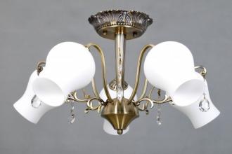 BenCrezo.Люстра потолочная классика с хрусталем B11238 / 5AB WT - Интернет-магазин бытовой техники, вентиляции, гигиенического оборудования Энерготехника, Екатеринбург