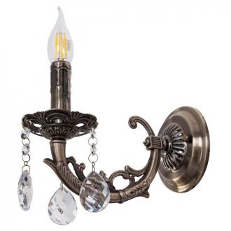 BenCrezo.Бра настенная классика с хрусталем B11265/1wAB - Интернет-магазин бытовой техники, вентиляции, гигиенического оборудования Энерготехника, Екатеринбург