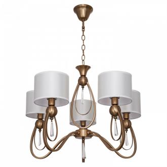 BenCrezo.Люстра потолочная классика B11313/5YB WT - Интернет-магазин бытовой техники, вентиляции, гигиенического оборудования Энерготехника, Екатеринбург