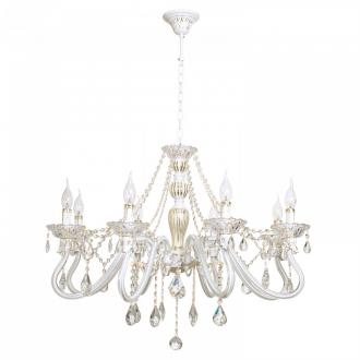 BenCrezo.Люстра потолочная классика с хрусталем B21012 / 8WT + GD - Интернет-магазин бытовой техники, вентиляции, гигиенического оборудования Энерготехника, Екатеринбург