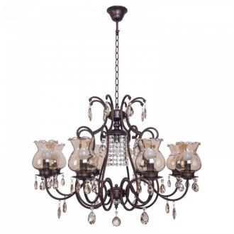 BenCrezo.Люстра потолочная классика с хрусталем B21017 / 8 + 1 - Интернет-магазин бытовой техники, вентиляции, гигиенического оборудования Энерготехника, Екатеринбург