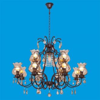 BenCrezo.Люстра потолочная классика с хрусталем B21017 / 8 + 4 + 1 - Интернет-магазин бытовой техники, вентиляции, гигиенического оборудования Энерготехника, Екатеринбург