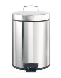 Merida Корзина с педалью металлическая полированная (20 л.) B5C - Интернет-магазин бытовой техники, вентиляции, гигиенического оборудования Энерготехника, Екатеринбург