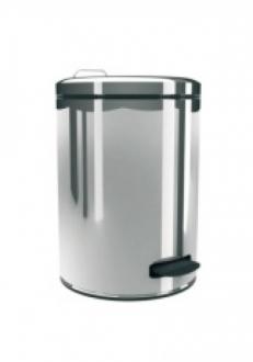 Merida Корзина с педалью металлическая полированная (12 л.) B5B - Интернет-магазин бытовой техники, вентиляции, гигиенического оборудования Энерготехника, Екатеринбург