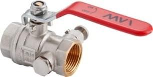 Кран с дренажем и возд. Ду020 руч. MVI 1/32/4 - Интернет-магазин бытовой техники, вентиляции, гигиенического оборудования Энерготехника, Екатеринбург