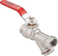 Кран с фильтром Ду020 руч. MVI 1/32/4 - Интернет-магазин бытовой техники, вентиляции, гигиенического оборудования Энерготехника, Екатеринбург