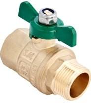 Кран в/н Ду020 баб. MVI 'H2O' 1/64/8 - Интернет-магазин бытовой техники, вентиляции, гигиенического оборудования Энерготехника, Екатеринбург