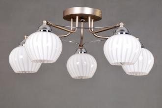 Gerhort.Люстра G31050 / 5SCH + CR WT - Интернет-магазин бытовой техники, вентиляции, гигиенического оборудования Энерготехника, Екатеринбург