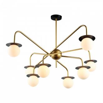 Gerhort Потолочная люстра G31090/8GD+BK WT - Интернет-магазин бытовой техники, вентиляции, гигиенического оборудования Энерготехника, Екатеринбург