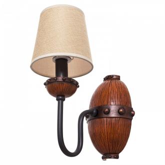 Gerhort. Бра кованый G71099/1wBK+WD BEG - Интернет-магазин бытовой техники, вентиляции, гигиенического оборудования Энерготехника, Екатеринбург