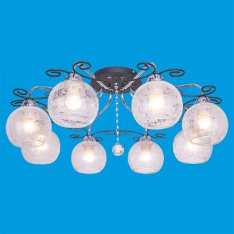Gerhort.Люстра модерн G91012 / 8BK + CR CL - Интернет-магазин бытовой техники, вентиляции, гигиенического оборудования Энерготехника, Екатеринбург