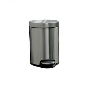 Merida Корзина с педалью TOP SILENT LUNA металлическая матовая (5 л.) KIM418 - Интернет-магазин бытовой техники, вентиляции, гигиенического оборудования Энерготехника, Екатеринбург