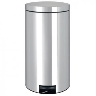 Merida Корзина с педалью металлическая хромированная 45 л. KMS33 - Интернет-магазин бытовой техники, вентиляции, гигиенического оборудования Энерготехника, Екатеринбург