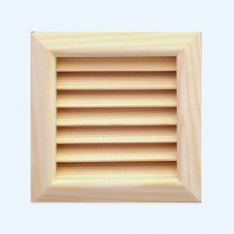 LGES100P Деревянная решетка, дугласова пихта, 112x112 мм - Интернет-магазин бытовой техники, вентиляции, гигиенического оборудования Энерготехника, Екатеринбург