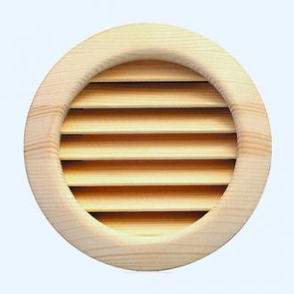 LGRS100P Деревянная решетка, дугласова пихта, диаметр 110 мм - Интернет-магазин бытовой техники, вентиляции, гигиенического оборудования Энерготехника, Екатеринбург