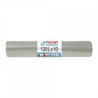 Paclan Мешки для мусора 120 л, 70х110см 10 шт. LDPE 25мкм (ПВД)(прозрачные.) - Интернет-магазин бытовой техники, вентиляции, гигиенического оборудования Энерготехника, Екатеринбург