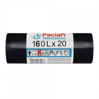 Paclan Мешки для мусора 160 л, 87х120см 20 шт. LDPE 30мкм (ПВД)(черные.) - Интернет-магазин бытовой техники, вентиляции, гигиенического оборудования Энерготехника, Екатеринбург