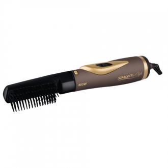 SCARLETT Фен-расческа SC-HAS73I06 800Вт 2 режима холодный воздух 2 насадки мокко/золото - Интернет-магазин бытовой техники, вентиляции, гигиенического оборудования Энерготехника, Екатеринбург