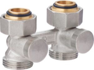 Узел нижнего подключения прямой, для двухтрубных систем 3/4х3/4 48/6 - Интернет-магазин бытовой техники, вентиляции, гигиенического оборудования Энерготехника, Екатеринбург