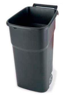 Vileda Атлас контейнер пластиковый на колесах 100 л черный 59х44х90 - Интернет-магазин бытовой техники, вентиляции, гигиенического оборудования Энерготехника, Екатеринбург