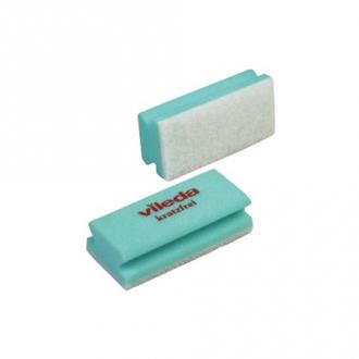 Vileda Губка Виледа мягкая (белый абразив) зелёный 7х15 см - Интернет-магазин бытовой техники, вентиляции, гигиенического оборудования Энерготехника, Екатеринбург