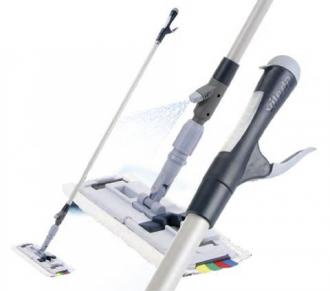 Vileda Система Спрей Про Инокс в сборе металлик 145 см - Интернет-магазин бытовой техники, вентиляции, гигиенического оборудования Энерготехника, Екатеринбург