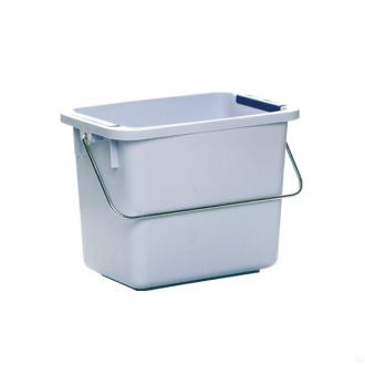 Vileda Ведро с цветовым кодированием серый 6 л - Интернет-магазин бытовой техники, вентиляции, гигиенического оборудования Энерготехника, Екатеринбург