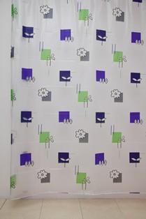 TRODOS Штора для ванной WS-800 (V-7) фиолетовая 180х180 104034 - Интернет-магазин бытовой техники, вентиляции, гигиенического оборудования Энерготехника, Екатеринбург