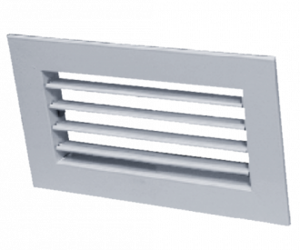 Решетка настенная АМР 100*200; однорядная алюминиевая; индивид. регулир. жалюзи; клапан расхода возд - Интернет-магазин бытовой техники, вентиляции, гигиенического оборудования Энерготехника, Екатеринбург