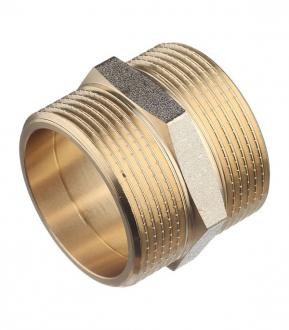 Ниппель 1Mx 1M нар-нар латун. резьба 1/130/10 - Интернет-магазин бытовой техники, вентиляции, гигиенического оборудования Энерготехника, Екатеринбург