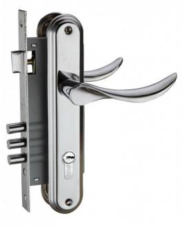 БУЛАТ.Замок врезной БУЛАТ 3В 4-3.08.04 Нова хром - Интернет-магазин бытовой техники, вентиляции, гигиенического оборудования Энерготехника, Екатеринбург