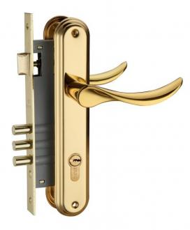 БУЛАТ.Замок врезной БУЛАТ 3В 4-3.08.05 Нова золото - Интернет-магазин бытовой техники, вентиляции, гигиенического оборудования Энерготехника, Екатеринбург