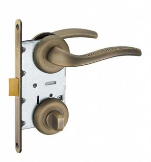 БУЛАТ.Защелка 3Щ 2.Д.-96П.21.15 Гиза матовая бронза - Интернет-магазин бытовой техники, вентиляции, гигиенического оборудования Энерготехника, Екатеринбург