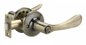 БУЛАТ.Защелка 3Щ 690 BK AB (бронза)(волна) - Интернет-магазин бытовой техники, вентиляции, гигиенического оборудования Энерготехника, Екатеринбург