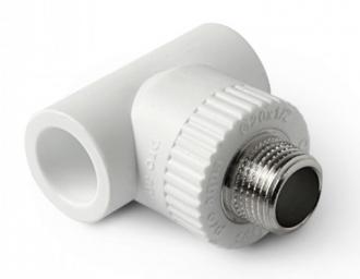 Тройник комбинированный 25X1/2 НР PPR Vostok - Интернет-магазин бытовой техники, вентиляции, гигиенического оборудования Энерготехника, Екатеринбург