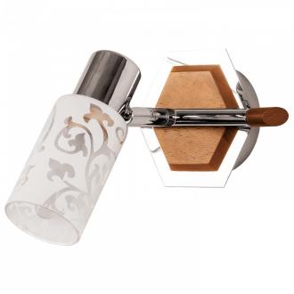 Спотовый светильник ЭкономСвет 53801/1B CR CF - Интернет-магазин бытовой техники, вентиляции, гигиенического оборудования Энерготехника, Екатеринбург