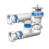 Сифон Ани для душевого поддона регулируемый 1 1/2"*40 (Е210) 1/60 - Интернет-магазин бытовой техники, вентиляции, гигиенического оборудования Энерготехника, Екатеринбург