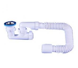 Сифон Ани для душевого поддона регулируемый 1 1/2"x40 с гибкой трубой 40x50 (Е215) 1/40 - Интернет-магазин бытовой техники, вентиляции, гигиенического оборудования Энерготехника, Екатеринбург