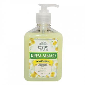 РУССКИЕ ТРАВЫ Мыло-крем жидкое 300мл "Ромашка" дозатор - Интернет-магазин бытовой техники, вентиляции, гигиенического оборудования Энерготехника, Екатеринбург