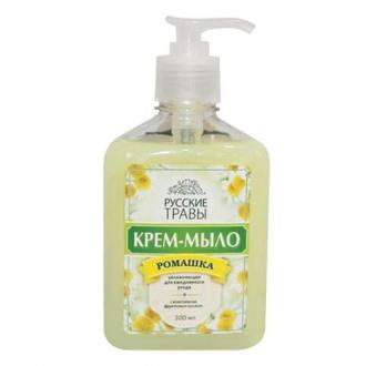 РУССКИЕ ТРАВЫ Мыло-крем жидкое 300мл "Ромашка" дозатор - Интернет-магазин бытовой техники, вентиляции, гигиенического оборудования Энерготехника, Екатеринбург