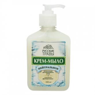 РУССКИЕ ТРАВЫ Мыло-крем жидкое 300мл нейтральное дозатор - Интернет-магазин бытовой техники, вентиляции, гигиенического оборудования Энерготехника, Екатеринбург