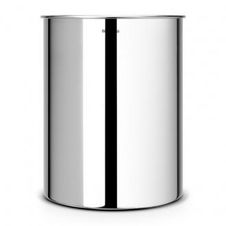 Корзина для бумаг прямая Brabantia (15л) стальной полированный - Интернет-магазин бытовой техники, вентиляции, гигиенического оборудования Энерготехника, Екатеринбург
