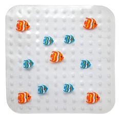 TRODOS Ковер резиновый "J-D5454E-рыбы" (белый) 103030 - Интернет-магазин бытовой техники, вентиляции, гигиенического оборудования Энерготехника, Екатеринбург