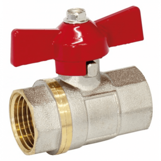 Кран в/в Ду015 баб. шаровый латунный Китай - Интернет-магазин бытовой техники, вентиляции, гигиенического оборудования Энерготехника, Екатеринбург