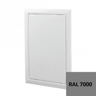 Люк ревизионный металлический 300х300 с замком RAL 7000 - Интернет-магазин бытовой техники, вентиляции, гигиенического оборудования Энерготехника, Екатеринбург