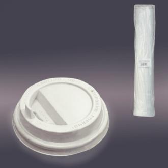 Одноразовая крышка для стакана (d-90) откидной клапан-носик ПРОТЭК 100шт - Интернет-магазин бытовой техники, вентиляции, гигиенического оборудования Энерготехника, Екатеринбург