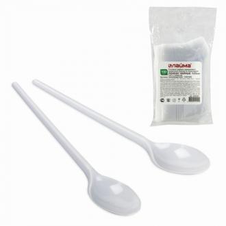 Одноразовые ложки чайные ЛАЙМА "Эталон" 100шт пластиковые 125мм белые - Интернет-магазин бытовой техники, вентиляции, гигиенического оборудования Энерготехника, Екатеринбург